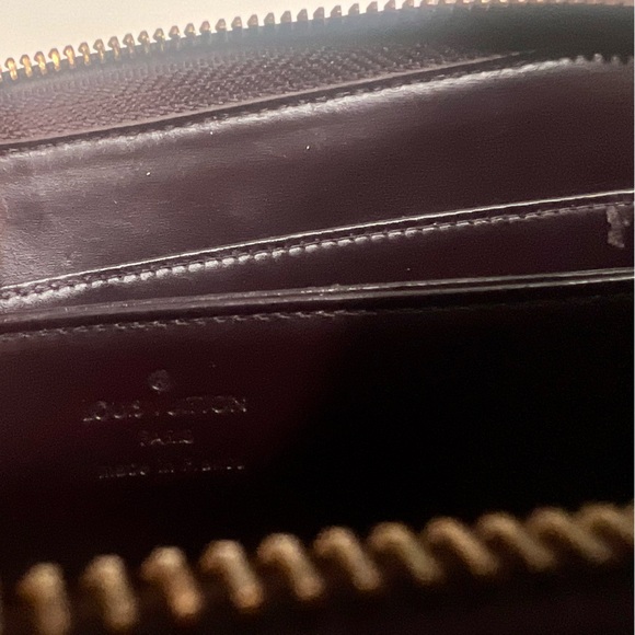 LOUIS VUITTON Vernis Zippy wallet purse Patent leather - Picture 4 of 6